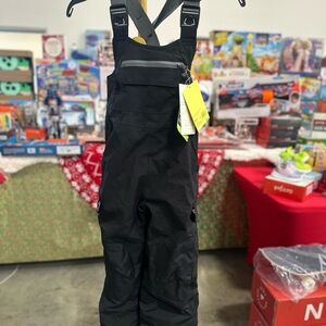 All in Motion Kids Black Overalls